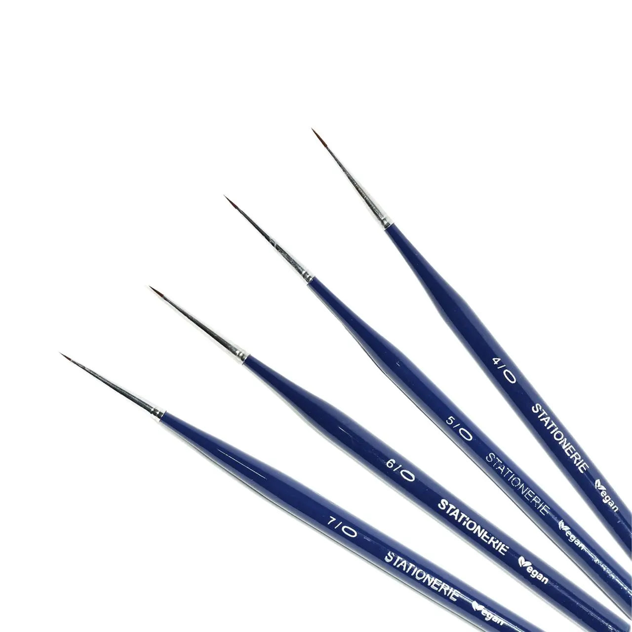 Stationerie Ultra Micro Spotter Set Of 4 Kolinsky Synthetic Stationerie