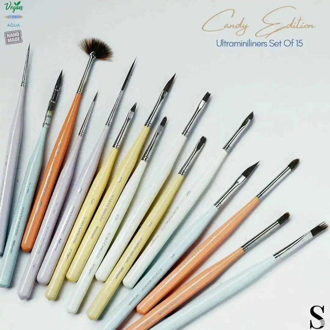 Stationerie Ultraminiliners Set Of 15 Candy Limited Edition Stationerie