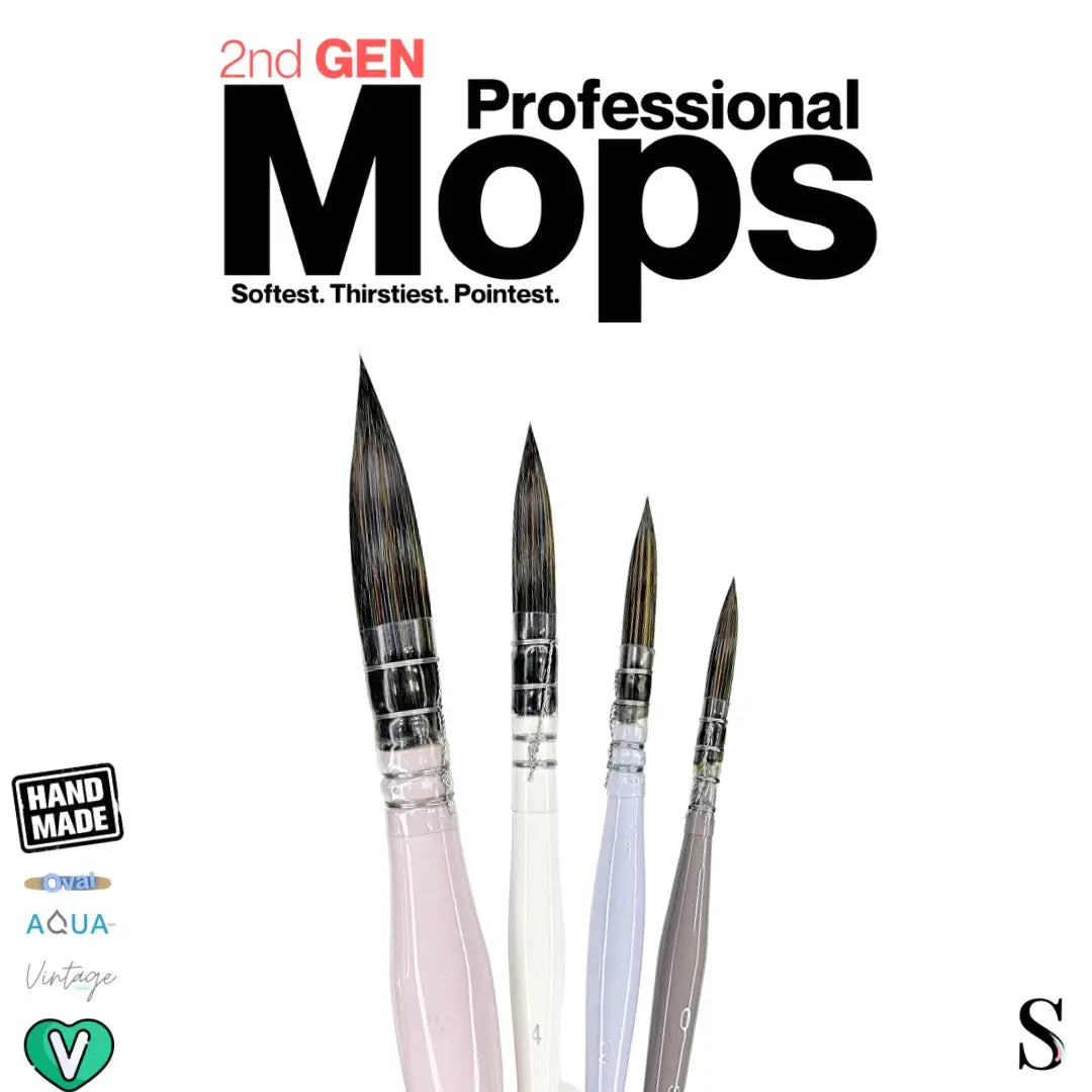 Stationerie Vegan 2nd Gen Mop Set Of 4 Vintage Edition Stationerie