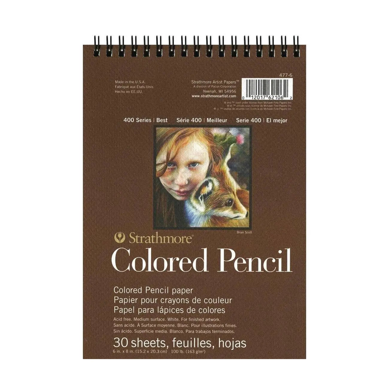 Strathmore Colored Pencil Paper Series 400,30 SHT,163 GSM - 6