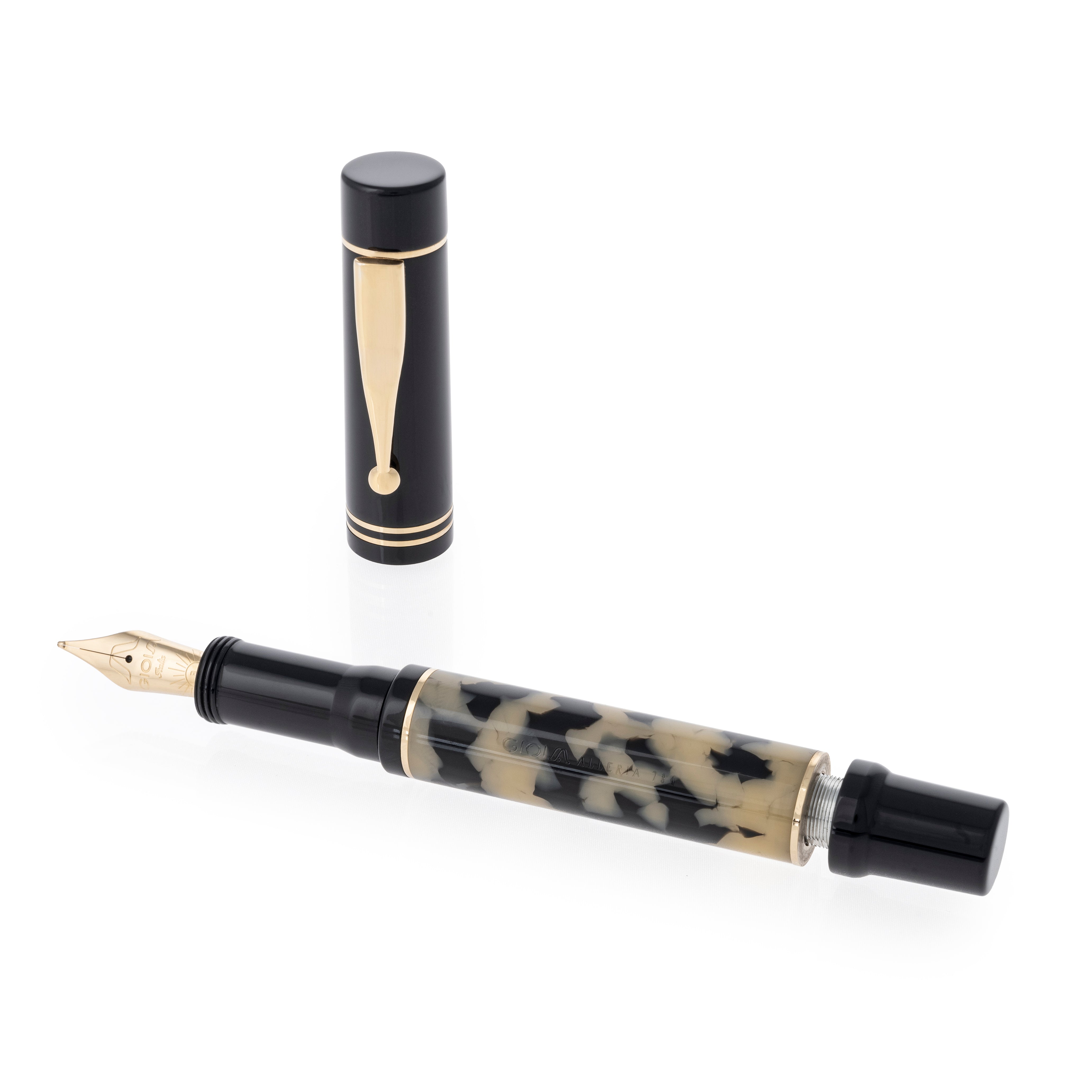 Gioia | Alleria | Fountain Pen | Tramonto Shinny Black Gioia