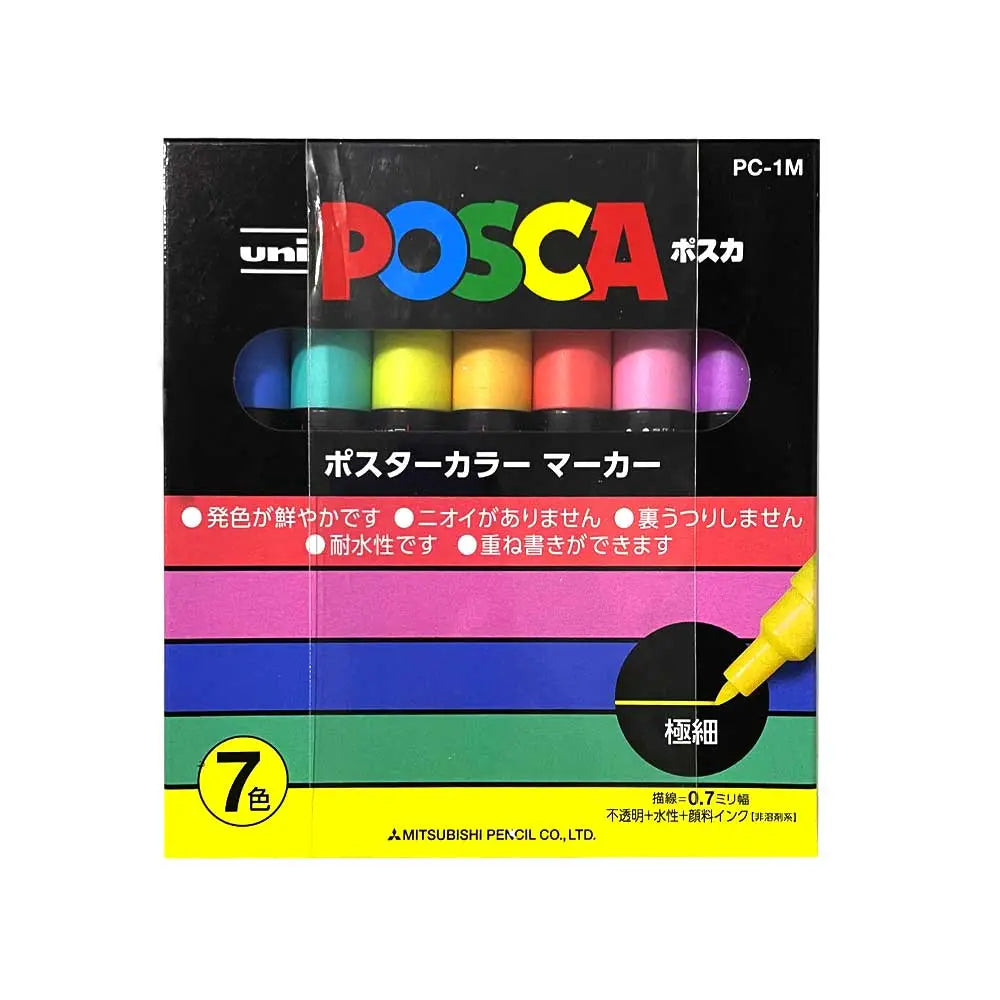 Buy Uniball Posca Water Based Paint Markers to explore endless art