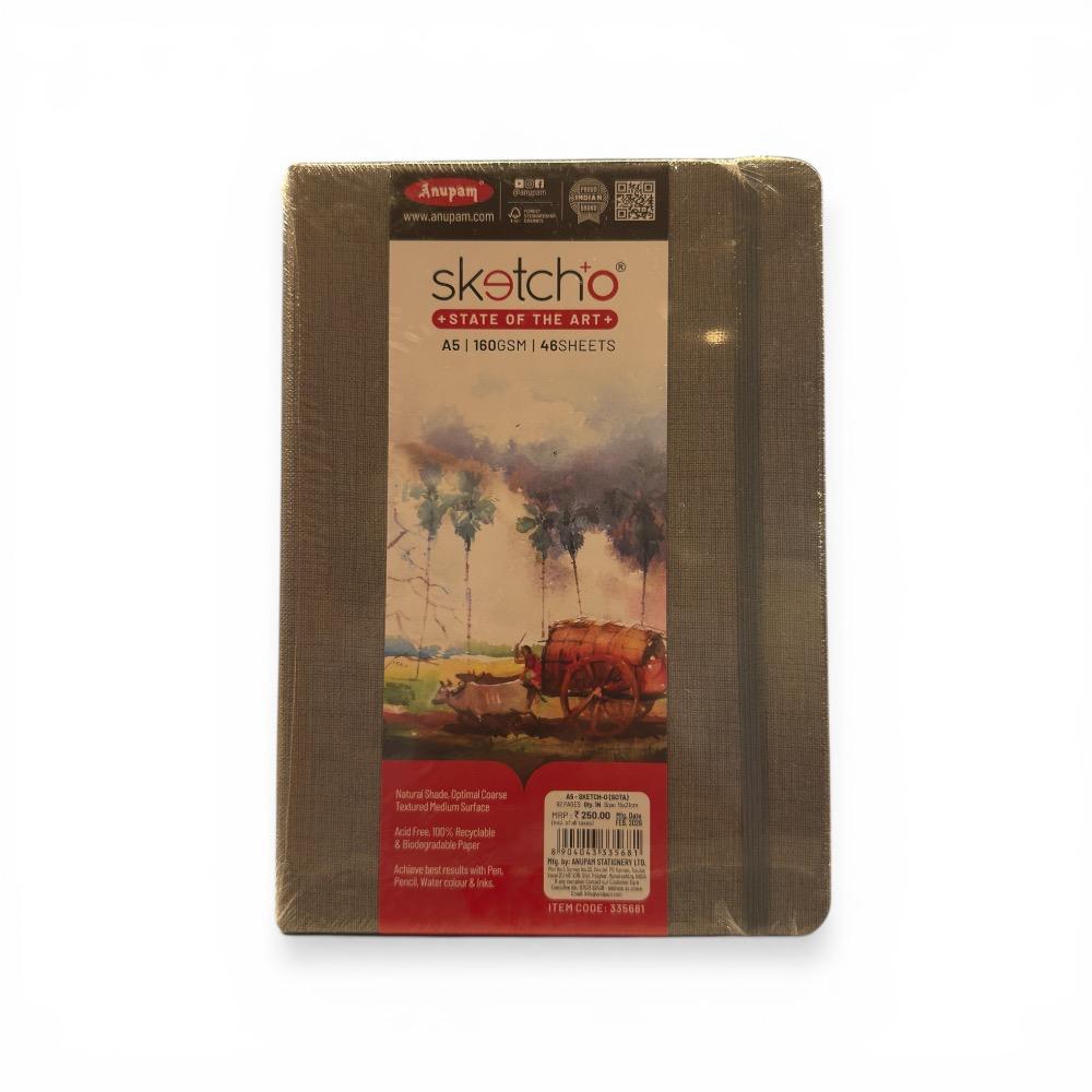 Anupam Sketcho State of the Art Sketchbook A5 160 GSM 46 Sheets
