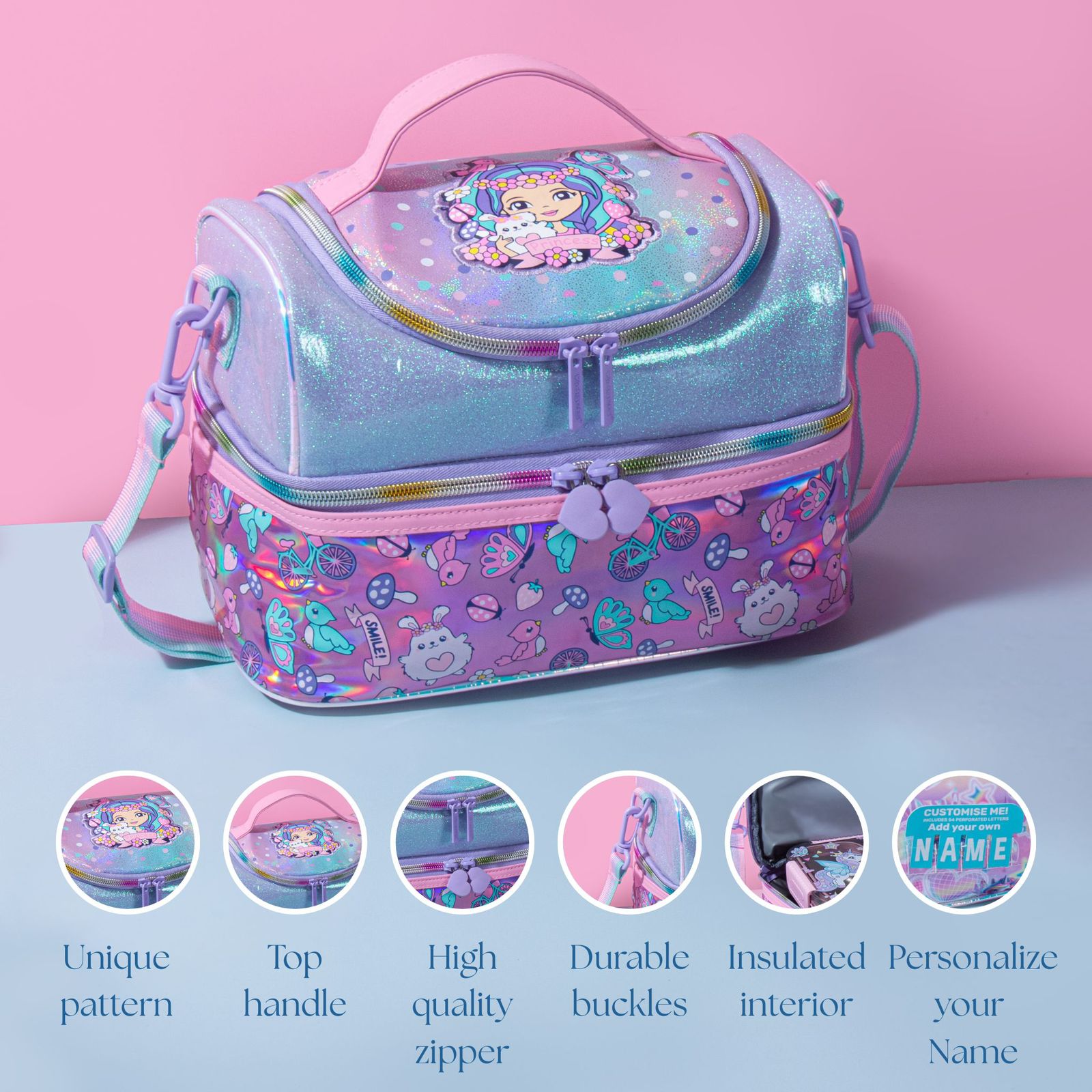 Kidgets 6004-Lunch Bag Double Decker Kidgets