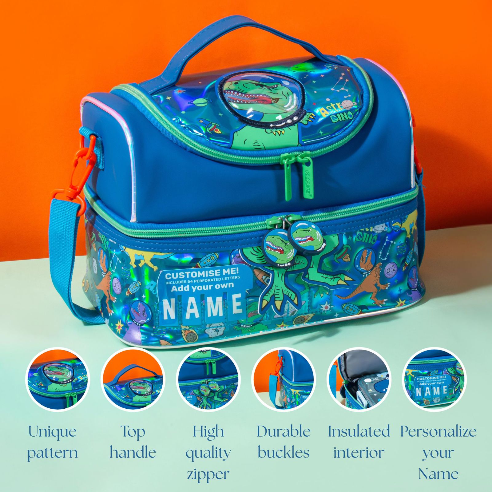 Kidgets 6006-Lunch Bag Double Decker Kidgets