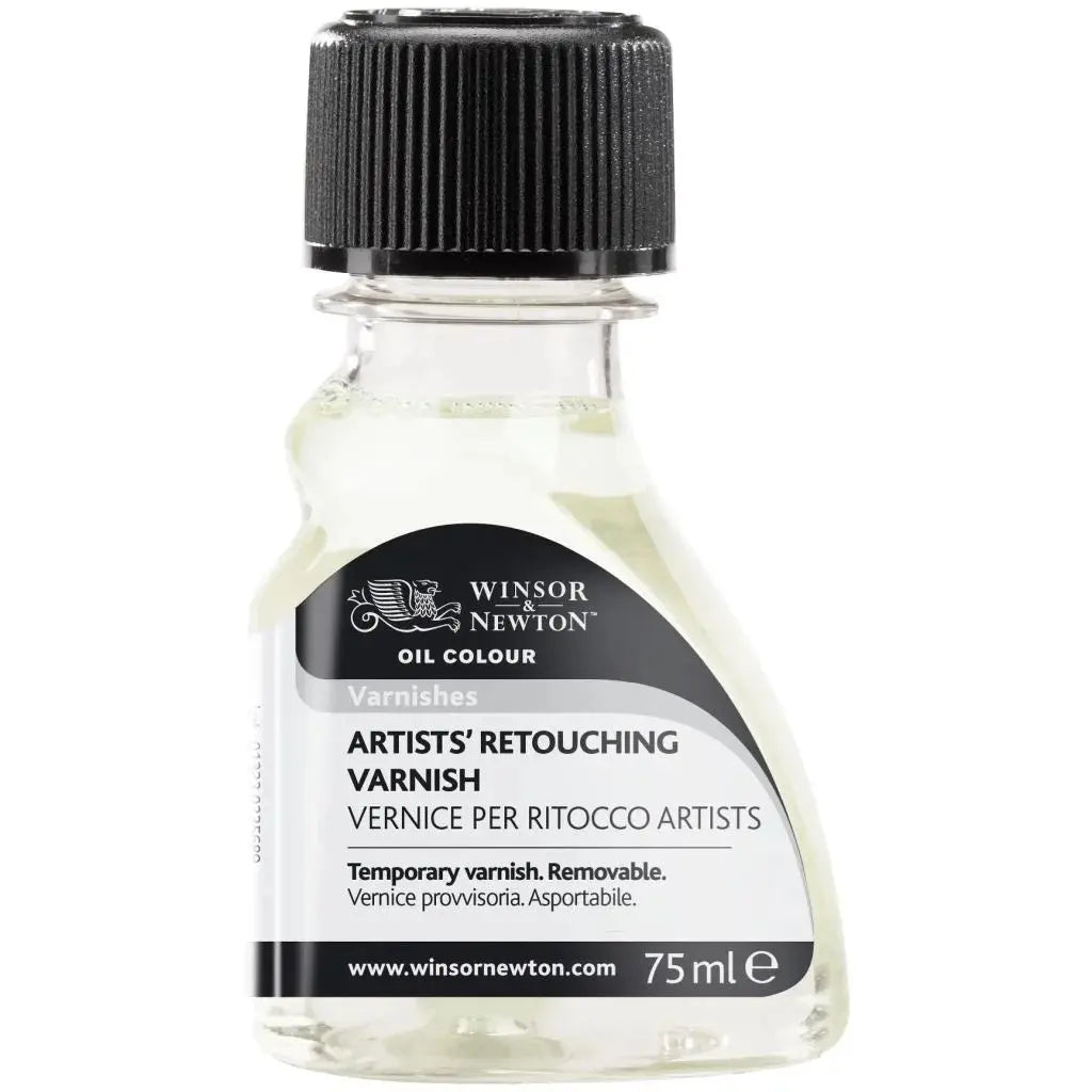 Winsor and Newton Artists' Retouching Varnish Bottle - 75 ML Winsor & Newton
