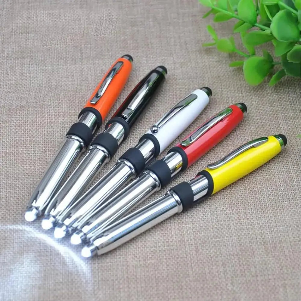 Worison Multifunction Metal Pen set of 4 with Mobile Holder Kabeer Art