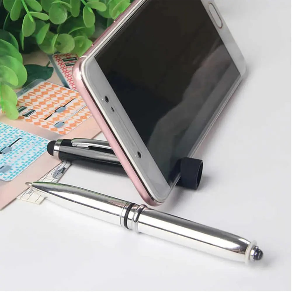 Worison Multifunction Metal Pen set of 4 with Mobile Holder