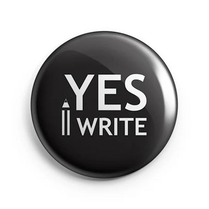 Mooch Magnetic Badge - Yes I Write Mooch
