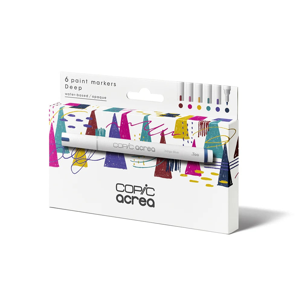 Copic Acrea Paint Markers Set of 6