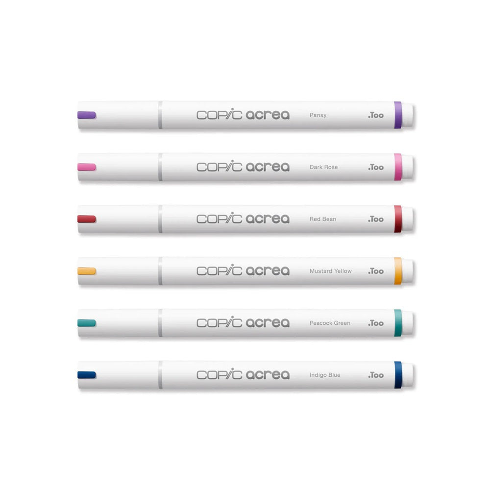 Copic Acrea Paint Markers Set of 6