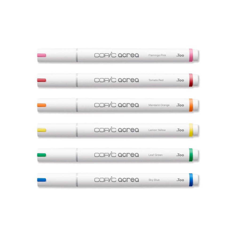 Copic Acrea Paint Markers Set of 6
