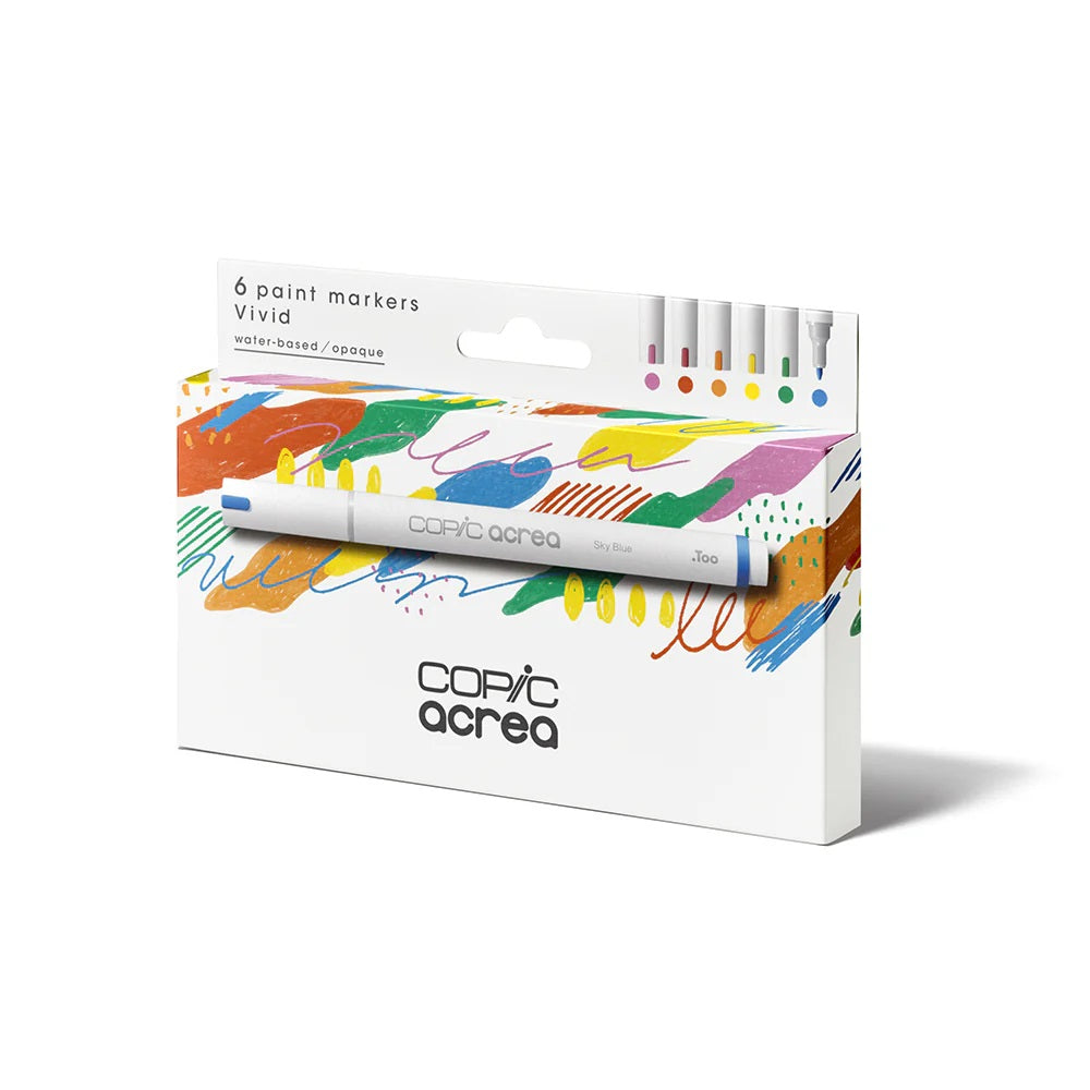 Copic Acrea Paint Markers Set of 6