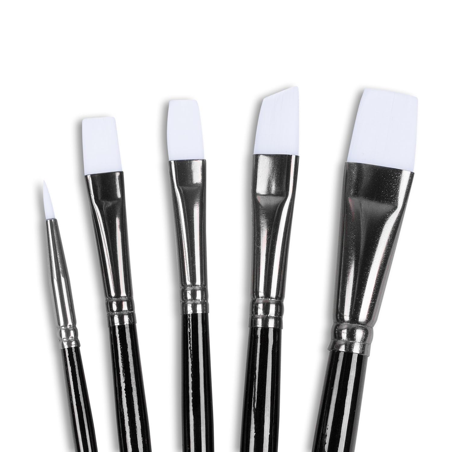 Angelus Paint Brush Set - Neutral (5 Brushes)