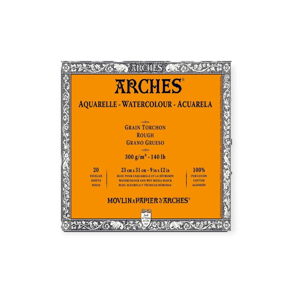 Arches Watercolour Paper Rough (Block)