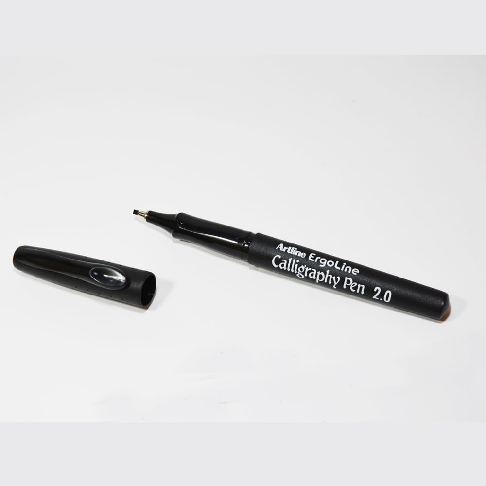 Artline Ergoline Calligraphy Pen Set of 3 - Black