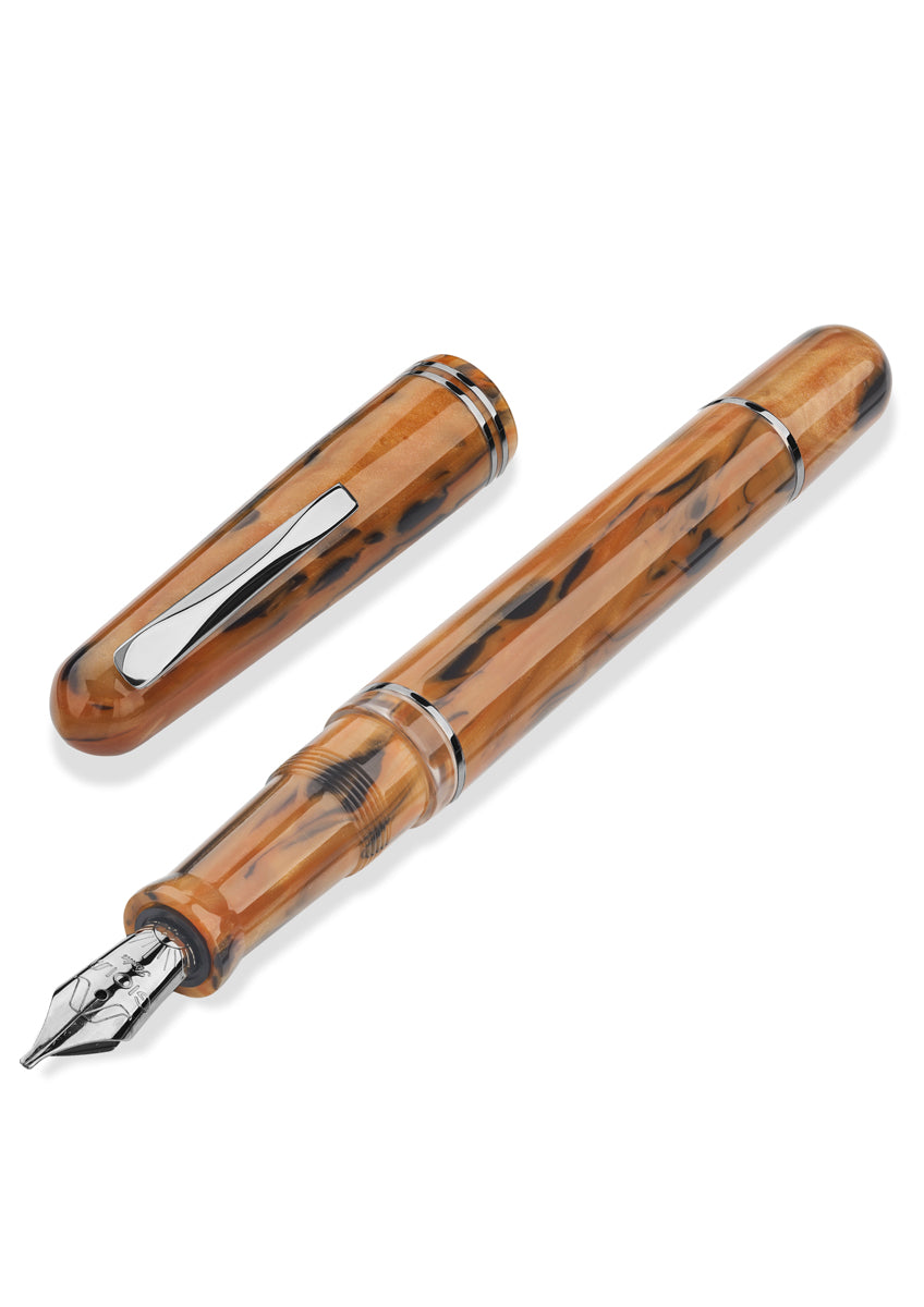 GIOIA | Metis | Fountain Pen | Terre Di Napoli | Ruthenium Trims Gioia