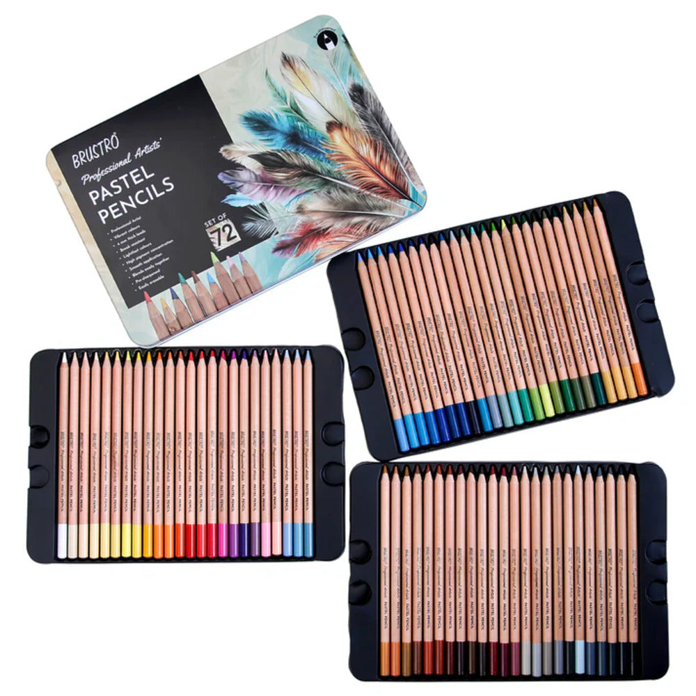Brustro Professional Artists Pastel Pencil Sets