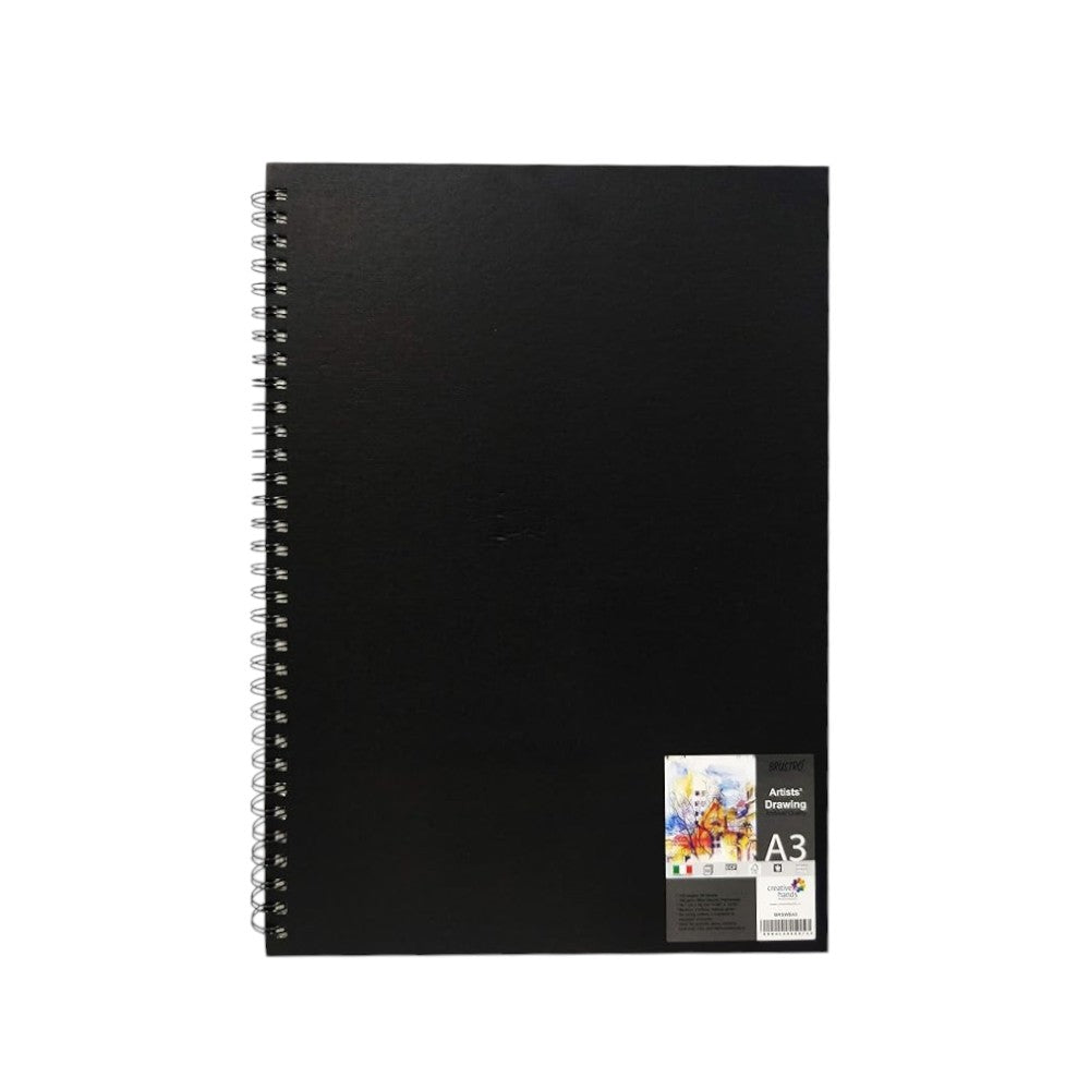 Brustro Sketch Book - Wiro Bound - 160 GSM - Portrait & Landscape