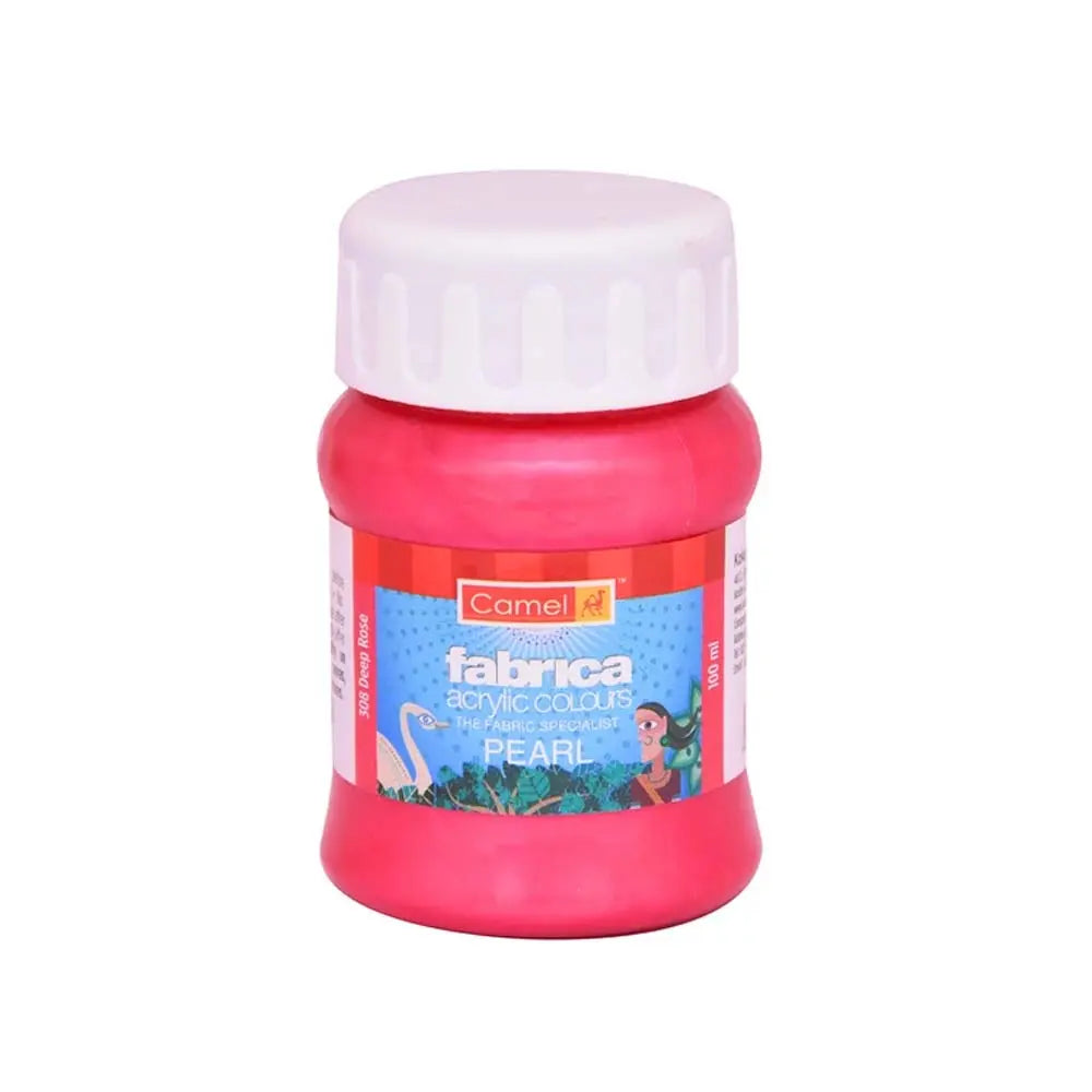 Camel Fabrica Acrylic Colours 100ml - Classic, Pearl & Metallic Shades