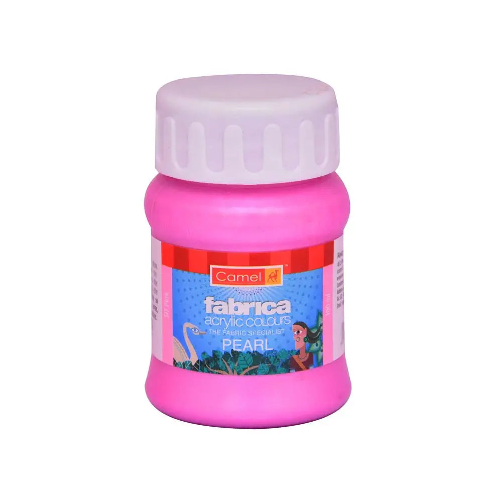 Camel Fabrica Acrylic Colours 100ml - Classic, Pearl & Metallic Shades