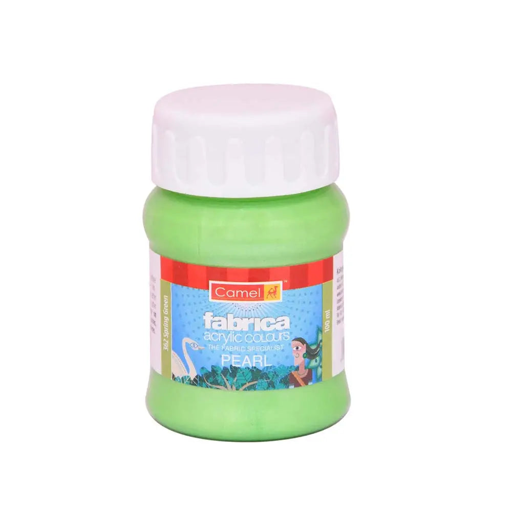 Camel Fabrica Acrylic Colours 100ml - Classic, Pearl & Metallic Shades