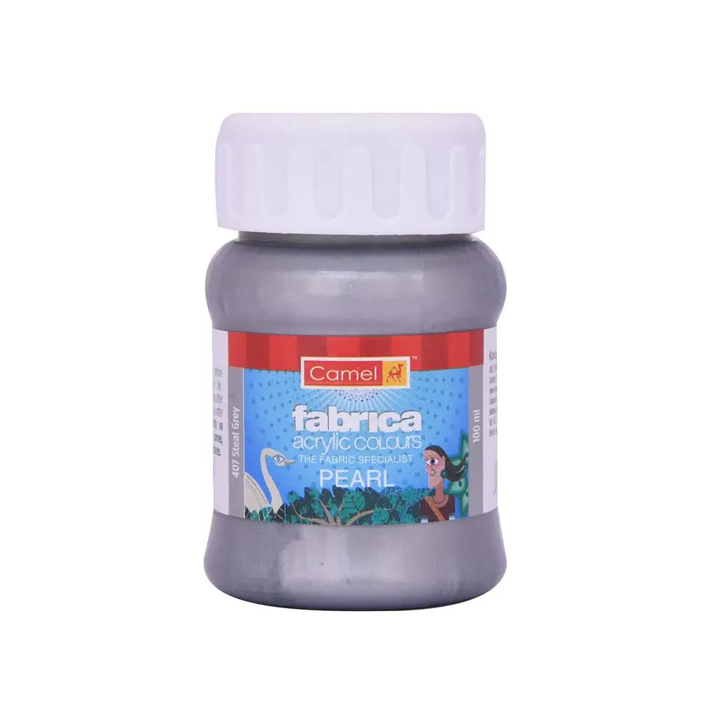 Camel Fabrica Acrylic Colours 100ml - Classic, Pearl & Metallic Shades