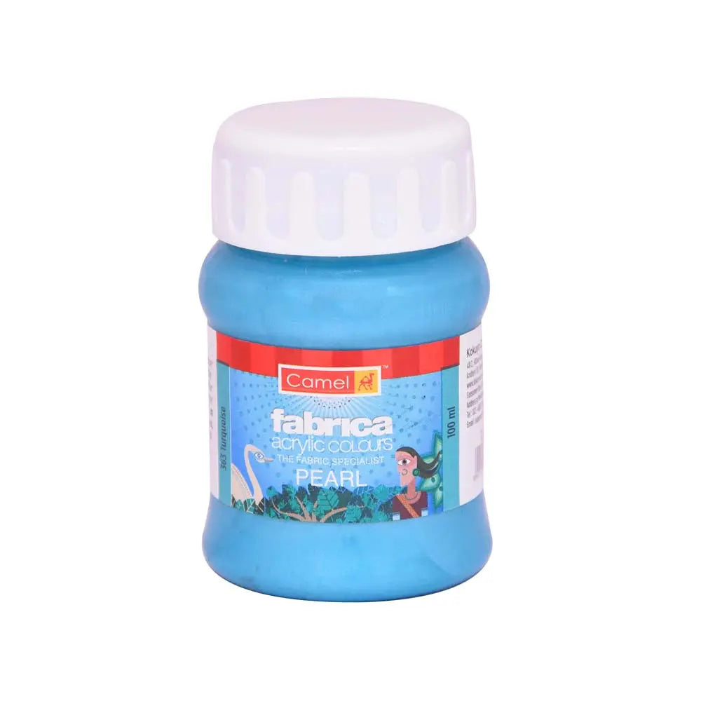 Camel Fabrica Acrylic Colours 100ml - Classic, Pearl & Metallic Shades