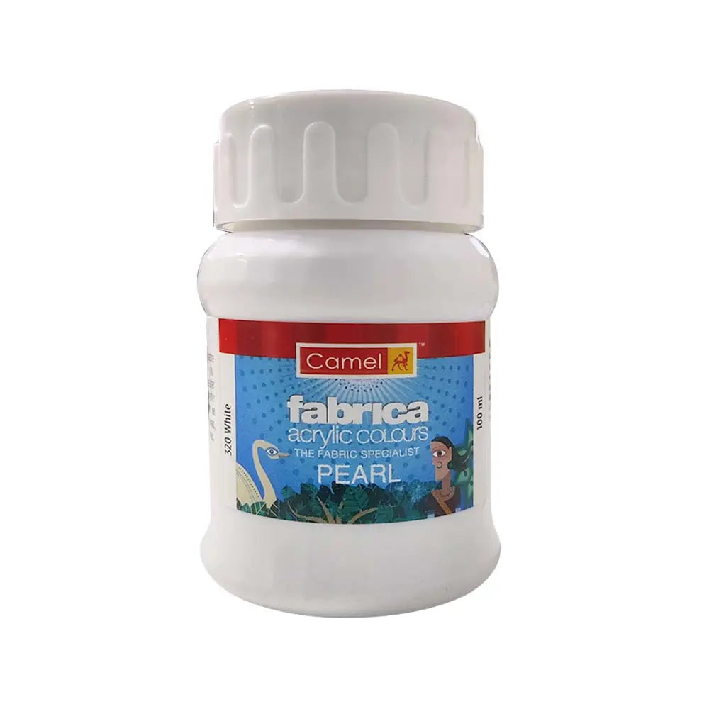 Camel Fabrica Acrylic Colours 100ml - Classic, Pearl & Metallic Shades