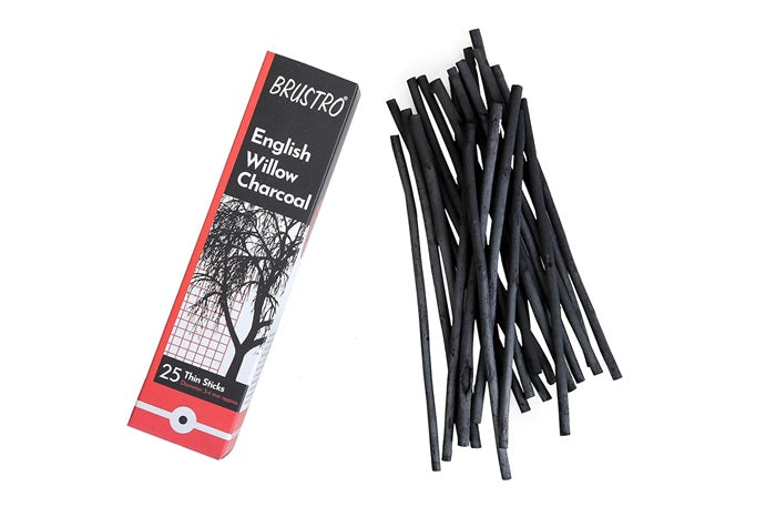 Brustro English Willow Charcoal Sets Brustro