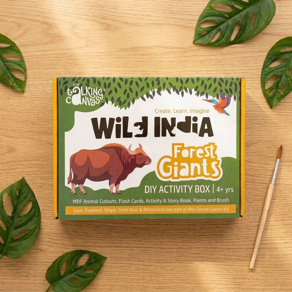 Wild India DIY Activity Kit for Kids - cj forest giants 2