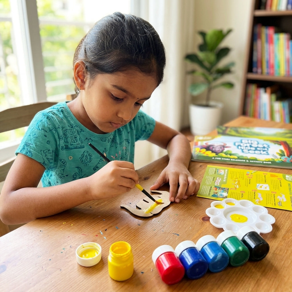 Wild India DIY Activity Kit for Kids - cj forest giants 4