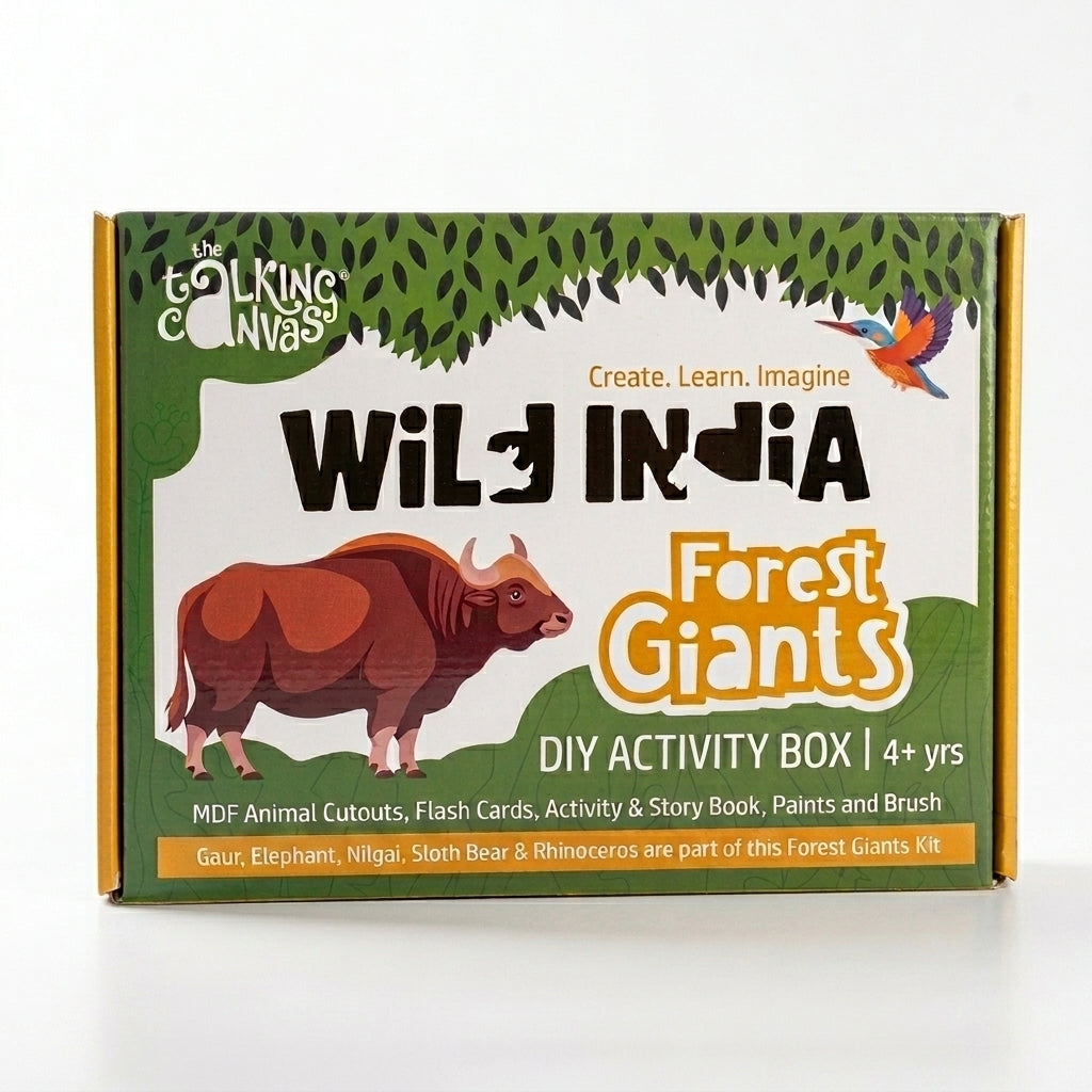 Wild India DIY Activity Kit for Kids - cj forest giants 7