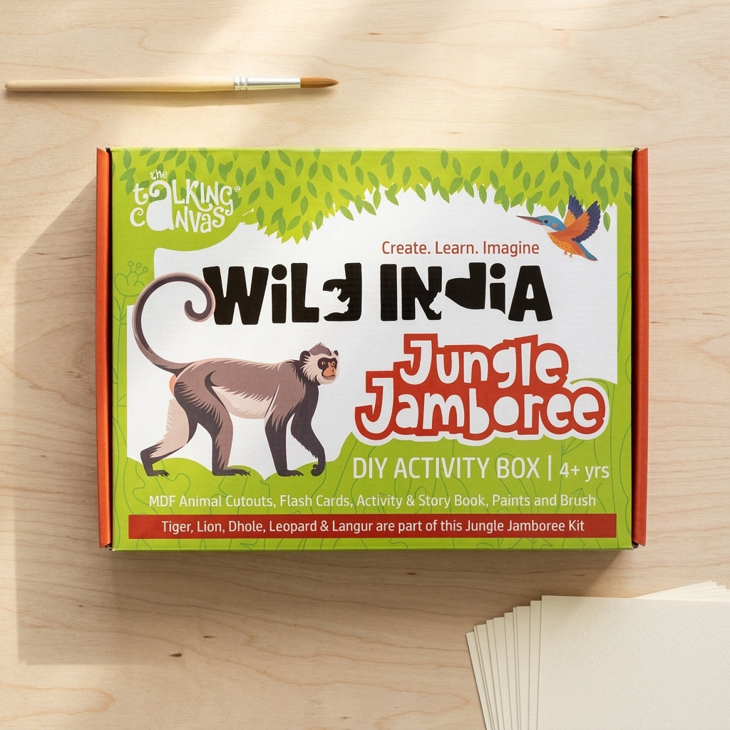 Wild India DIY Activity Kit for Kids - cj jungle jamboree 1
