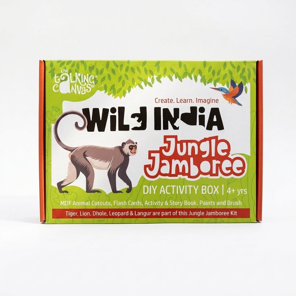 Wild India DIY Activity Kit for Kids - cj jungle jamboree 2