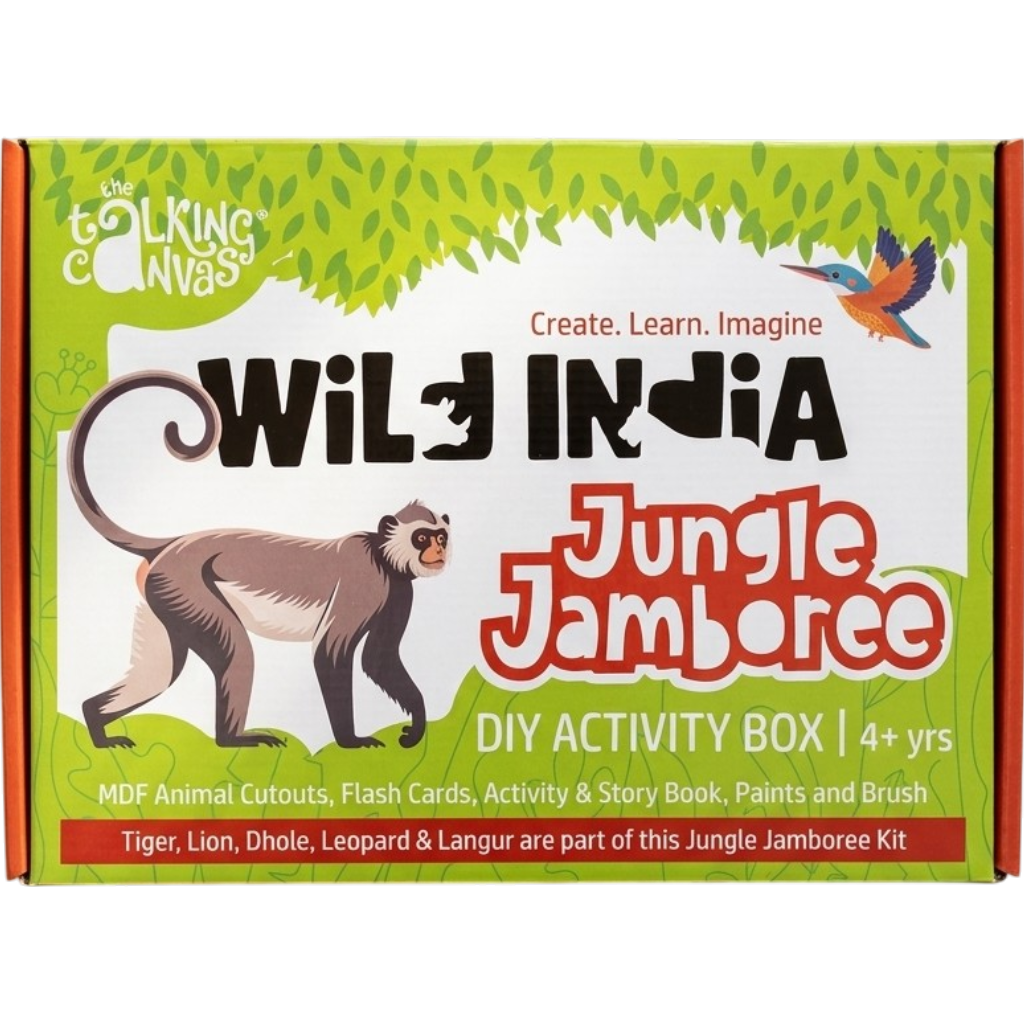 Wild India DIY Activity Kit for Kids - cj jungle jamboree 9 swatch