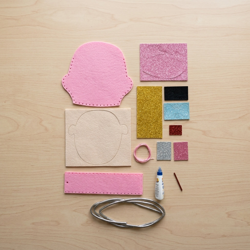 Sling Bag DIY Kit for Kids - cj sling bag princess kit 6