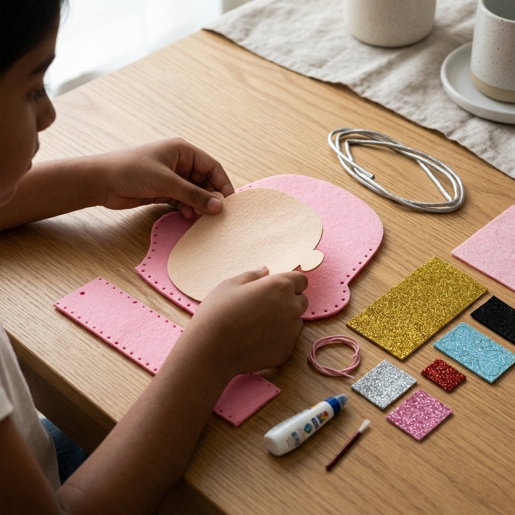 Sling Bag DIY Kit for Kids - cj sling bag princess kit 8