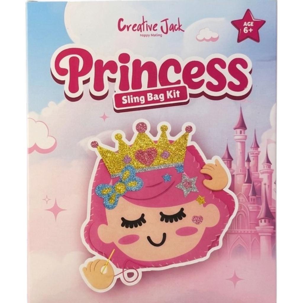 Sling Bag DIY Kit for Kids - cj sling bag princess kit 9 swatch