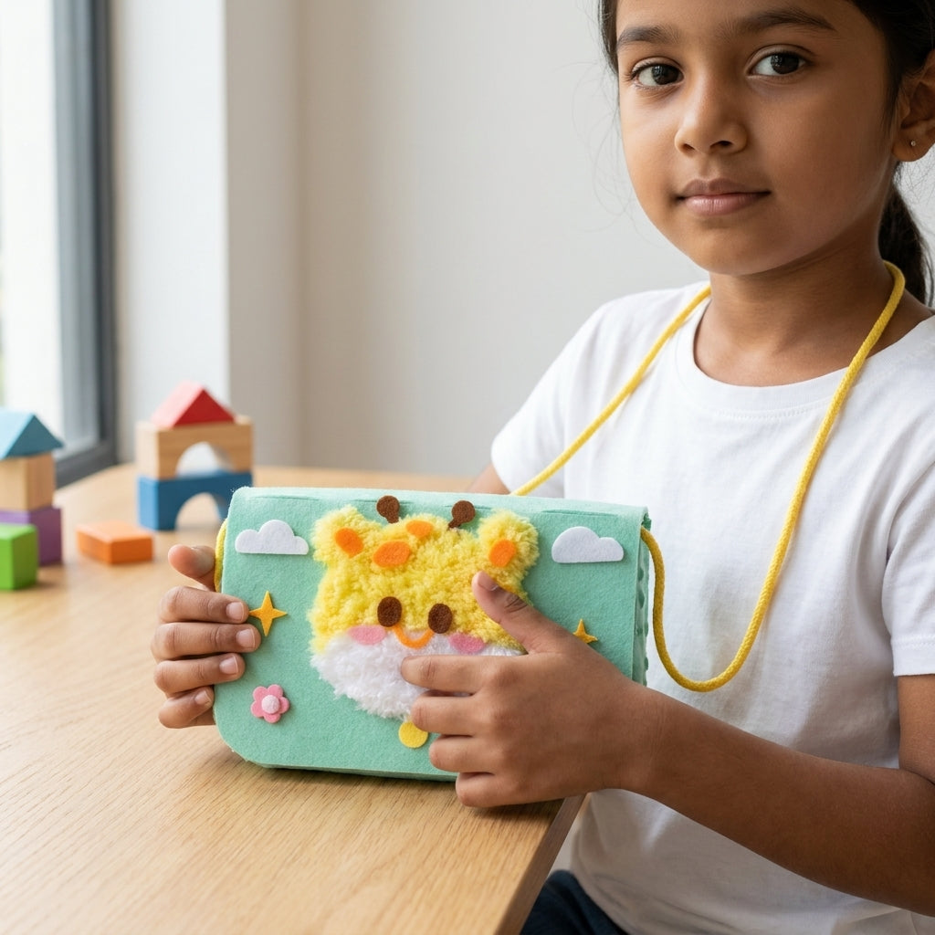 Sling Bag Stitching Kit for Kids - cj sling bag stitching kit happy day 3