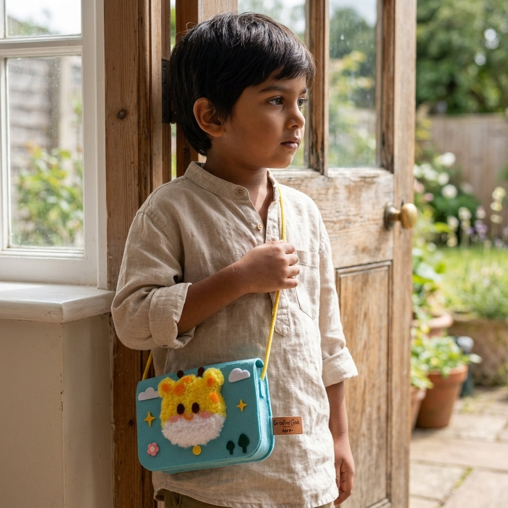 Sling Bag Stitching Kit for Kids - cj sling bag stitching kit happy day 4