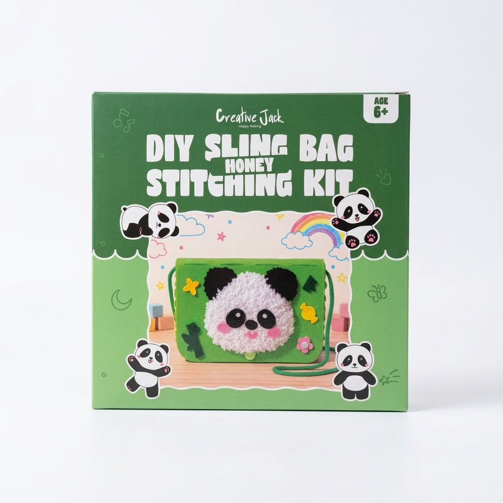 Sling Bag Stitching Kit for Kids - cj sling bag stitching kit honey 2