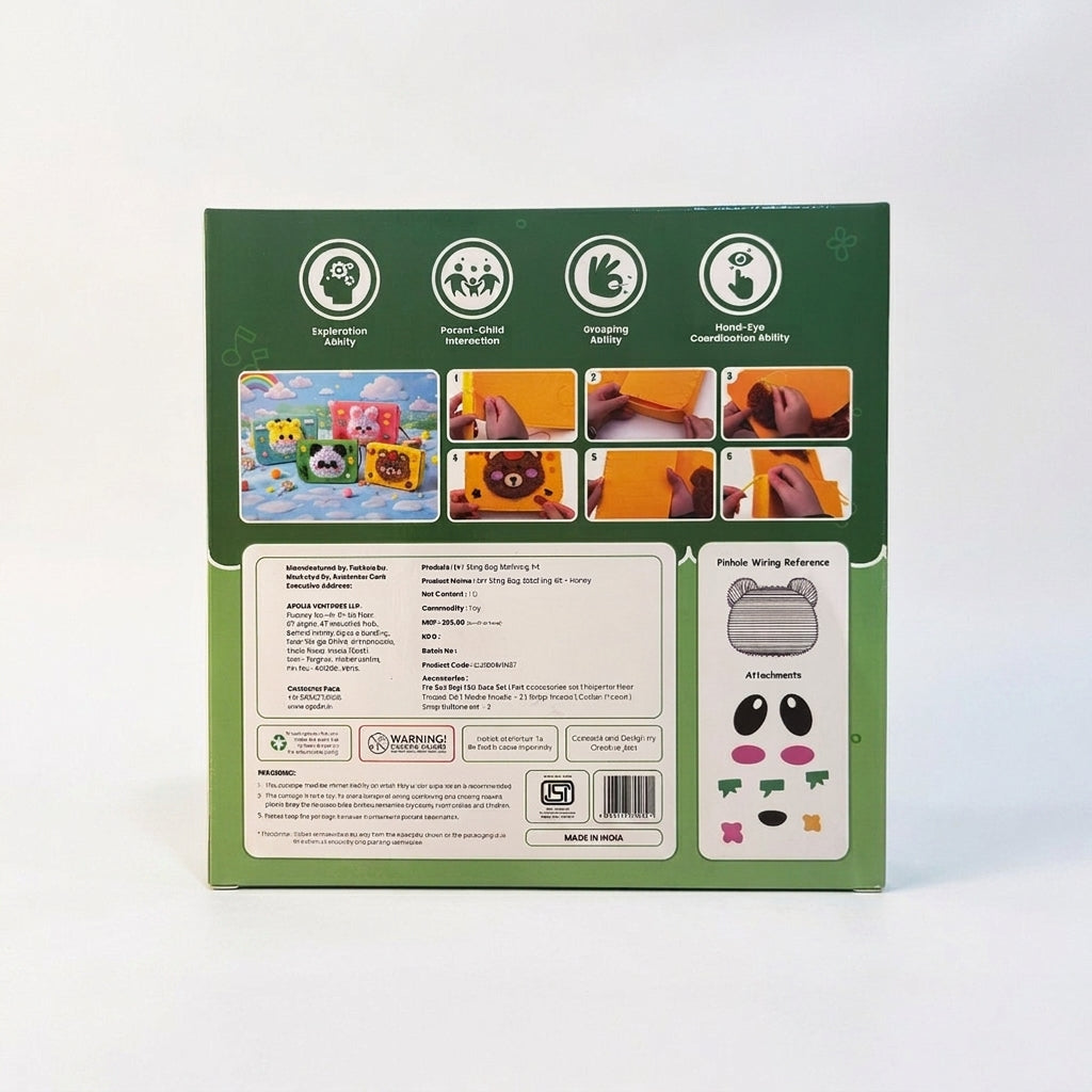 Sling Bag Stitching Kit for Kids - cj sling bag stitching kit honey 5