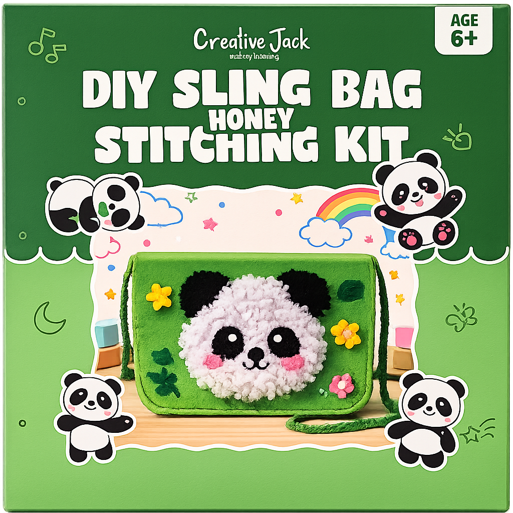 Sling Bag Stitching Kit for Kids - cj sling bag stitching kit honey 6 variant