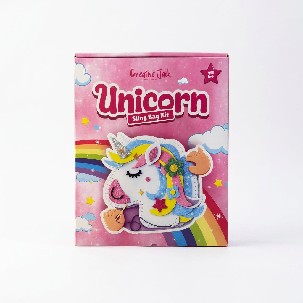 Sling Bag DIY Kit for Kids - cj sling bag unicorn kit 2