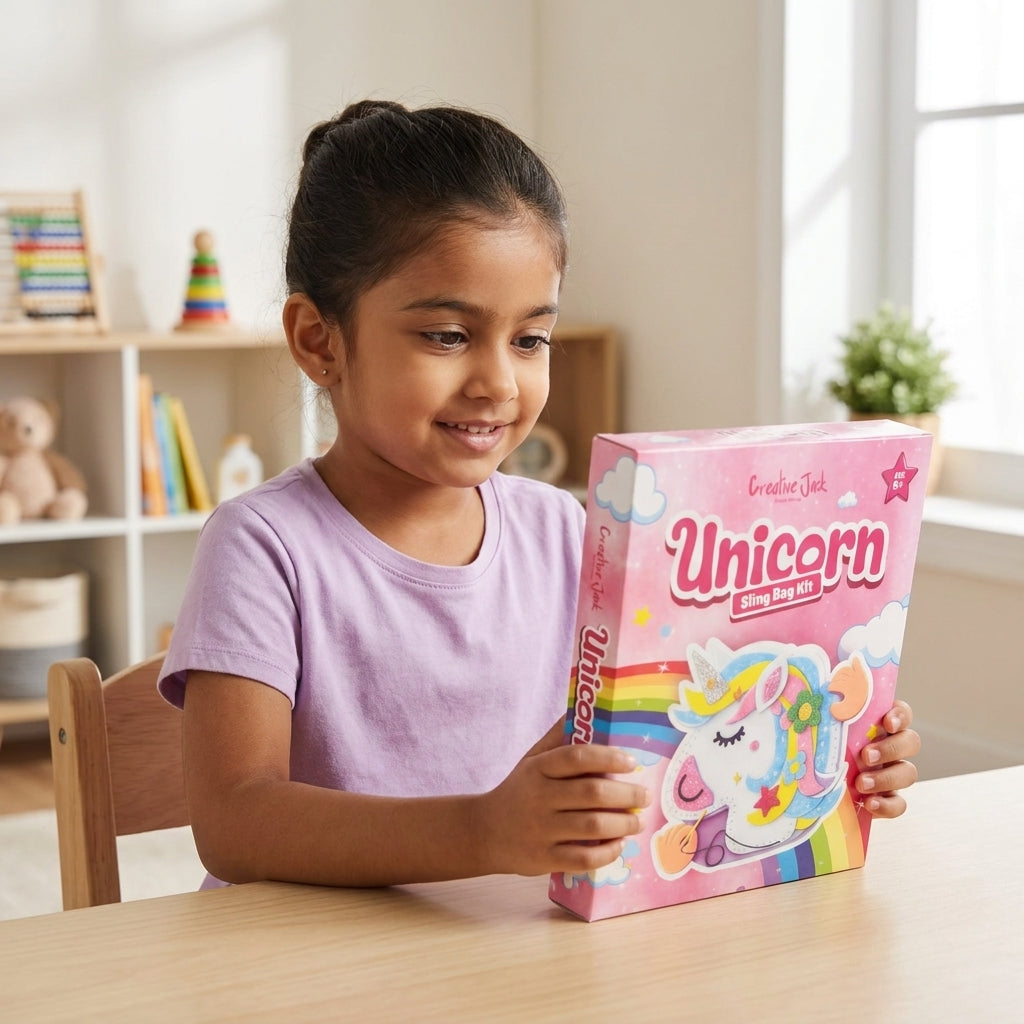 Sling Bag DIY Kit for Kids - cj sling bag unicorn kit 3