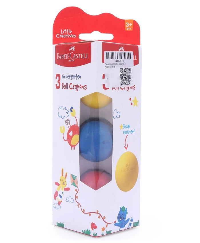 Faber-Castell Kindergarten Grip Crayons (Choose Design And Size) Faber Castell