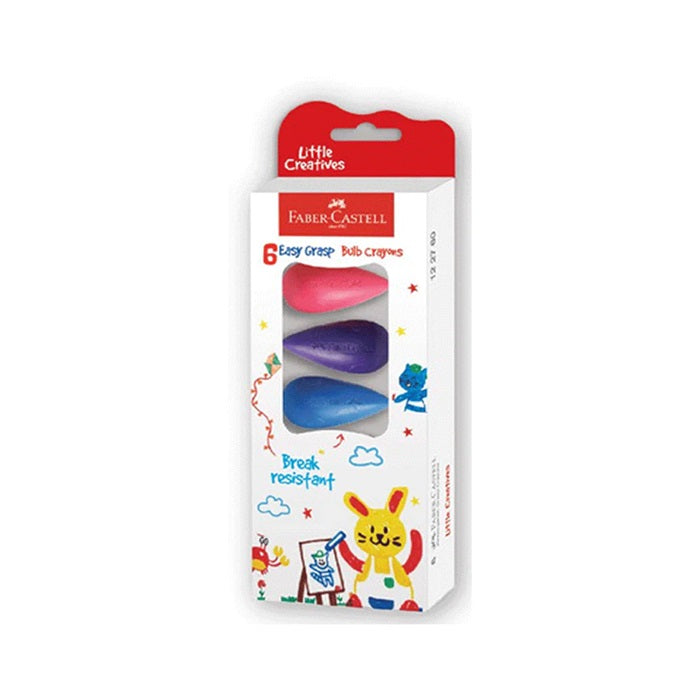 Faber-Castell Kindergarten Grip Crayons (Choose Design And Size) Faber Castell