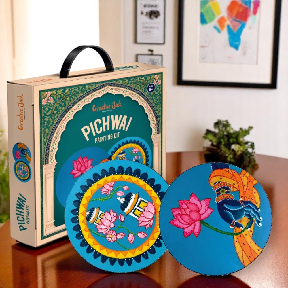 Creative Jack Pichwai Painting Kit for Kids Age 6 Plus - DIY Art Set