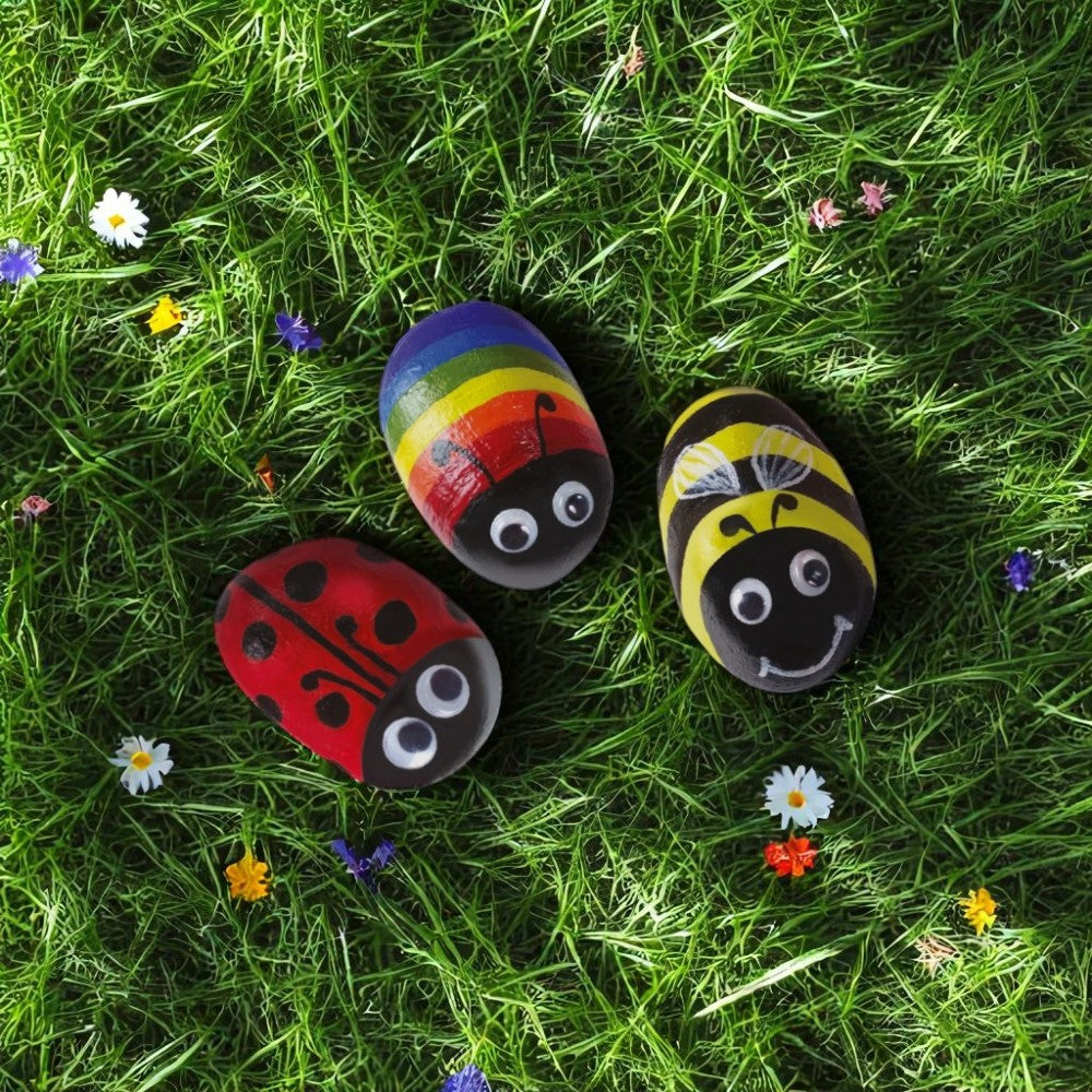 Creative Jack My Stone Painting Kit - Kids Age 6 Plus - DIY Craft Set